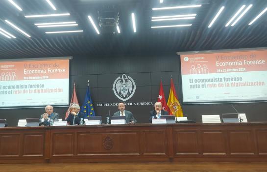 Inauguración del V Encuentro de Economía Forense_img
