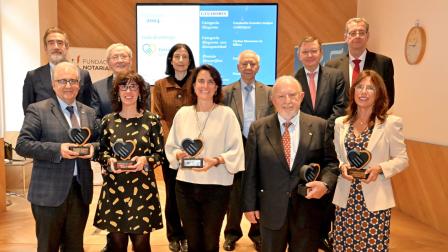 Imagen de Premiados y ponentes Premios \\\\\\\’Cerca de los que están cerca\\\\\\\’ 2024 Notariado_img