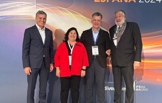 De izq a der – José Ángel Sandín, María de la O Martínez, Diego Loma-Osorio Lerena, Ramón Mª Calduch Farnós