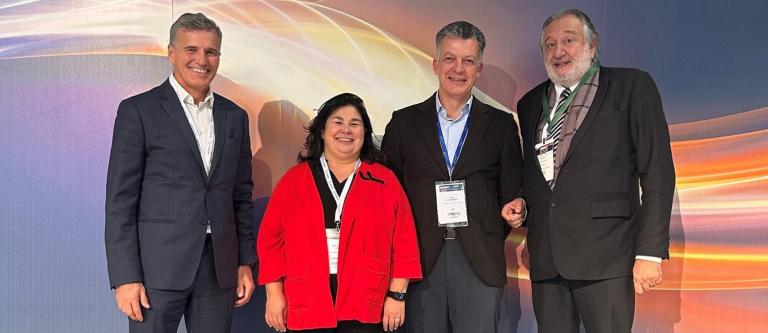 De izq a der – José Ángel Sandín, María de la O Martínez, Diego Loma-Osorio Lerena, Ramón Mª Calduch Farnós