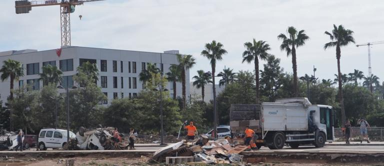 Transportes mercancías DANA