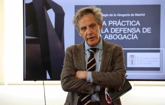 Javier Mata, diputado responsable de Defensa de la Abogacía ICAM imagen_img
