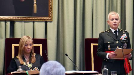 La general consejero togado Begoña Aramendía