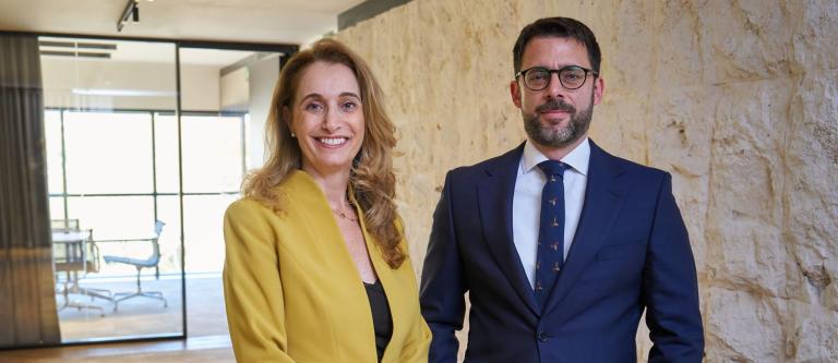 Natalia López Condado y José Marco