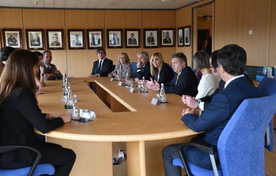 Reunión presidenta del TS y del CGPJ