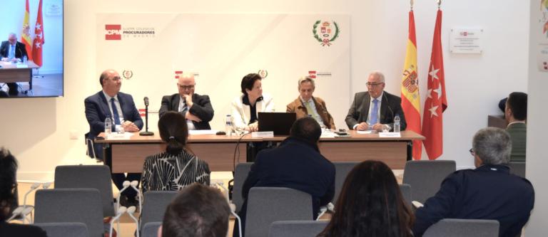 La abogacía y la procura madrileña abordan en una jornada conjunta las dificultades de acceso a las plataformas EJE y HORUS