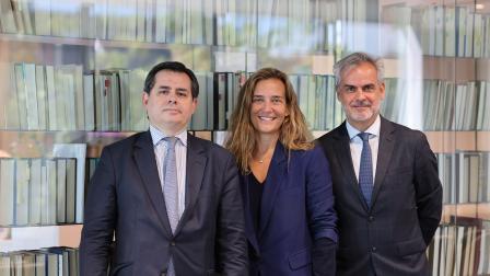 foto Manuel Mingot, Cristina Camarero e Israel Gómez-Caro