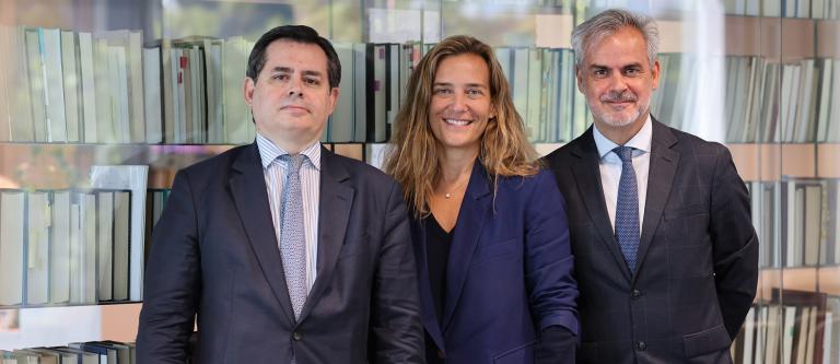 foto Manuel Mingot, Cristina Camarero e Israel Gómez-Caro