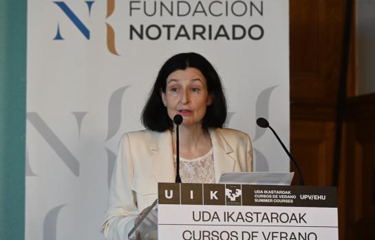Concepción Pilar Barrio Del Olmo, presidenta del Consejo General del Notariado
