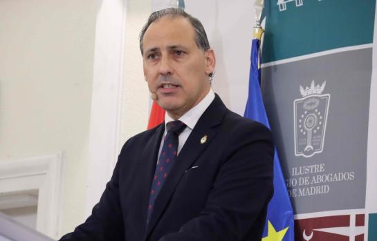 Eugenio Ribón, decano del Colegio de la Abogacía de Madrid