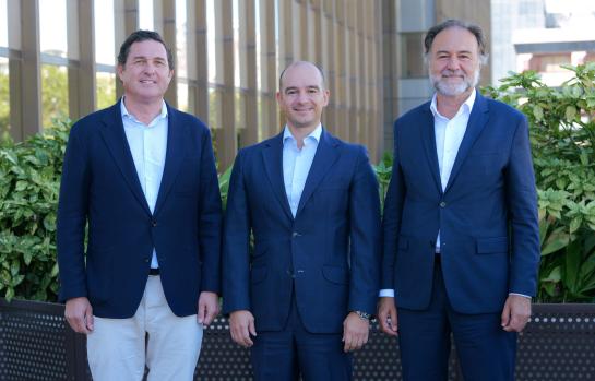 De izq a derecha. Manuel Uribarri, Jorge Doval y Mario Alonso_img