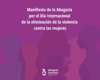 Manifiesto abogacía