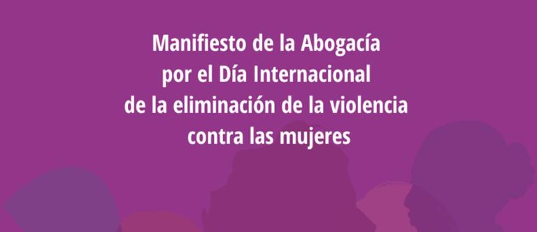 Manifiesto abogacía
