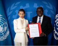 Entrega convenio OIT