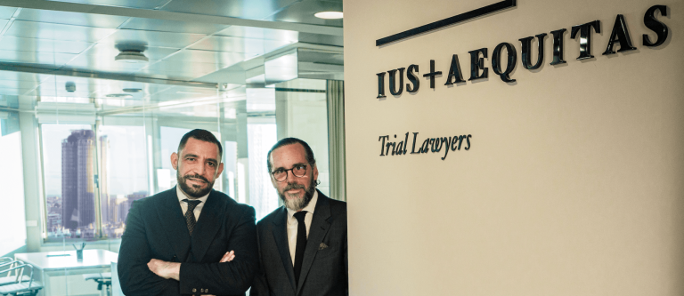 Jesús Giner, socio y Eliseo Martínez, socio director en Ius+Aequitas_img