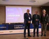 Juan Pujol, Antonio Sempere y José Angel Sandín en el Congreso Laboral de Lefebvre 2026