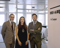 Eliseo M. Martínez, socio director, Alicia Agüero, of counsel, y Juan Pablo Tejero, responsable del área procesal civil, mercantil y de acciones colectivas
