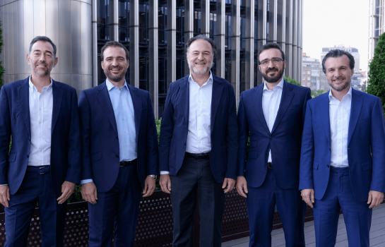 De izquierda a derecha Daniel González, Pablo Fernández, Mario Alonso, Javier Fernández y Fernando Fernández_img