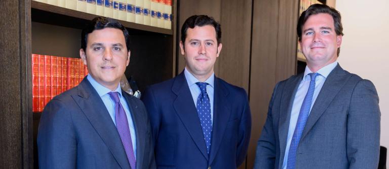 Javier Bordón, Ramón Carrillo de Albornoz y Pedro Belda, socios de Belda, Bordón & Merodio_img