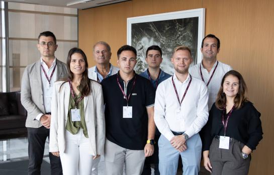 Albert Aguado (NOBRAC), Josep Rocas (Polar Nanopharma), Guillermo Mas (GPT Advisor), Jordi Planelles (NOBRAC), Isabel Forniés (GPT Advisor), Pau Palau (Agrin’pulse), Dimitri Orga (Fidex), Camila Rodrigues_img