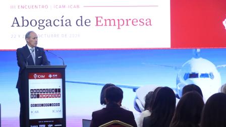 Eugenio Ribón, decano del ICAM en el III Encuentro Abogacía de Empresa_img