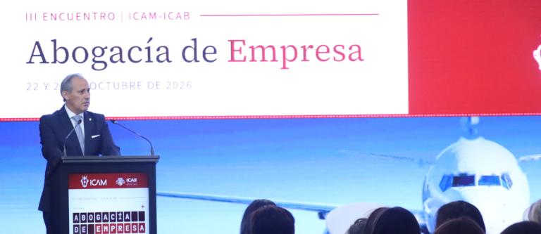 Eugenio Ribón, decano del ICAM en el III Encuentro Abogacía de Empresa_img