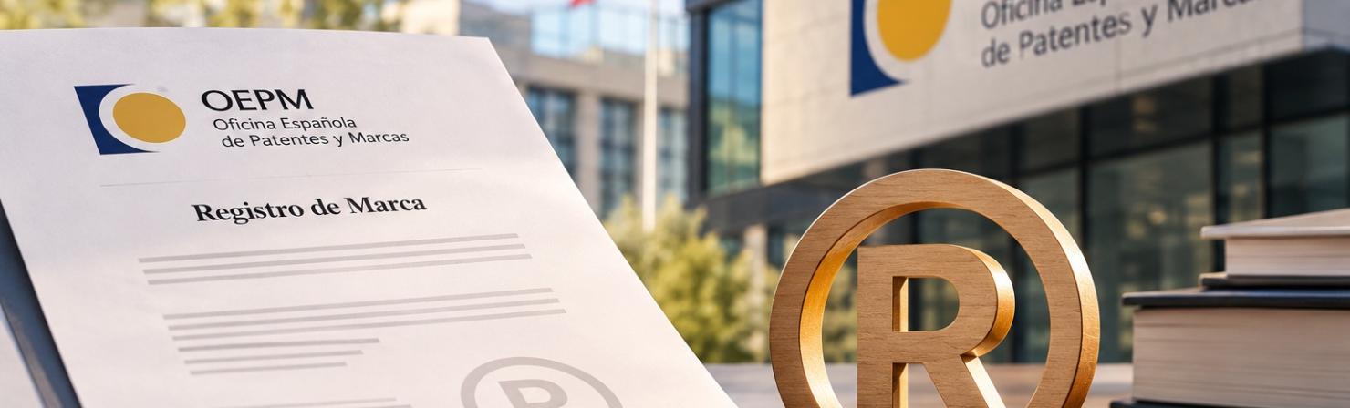 Registro de Marca en la OEPM (imagen generada con IA)
