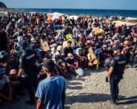 Desorden público por la crisis migratoria e invasión de Ceuta_img